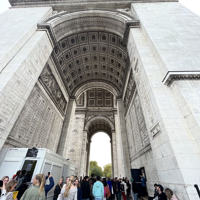 フランス旅行　凱旋門　🇫🇷