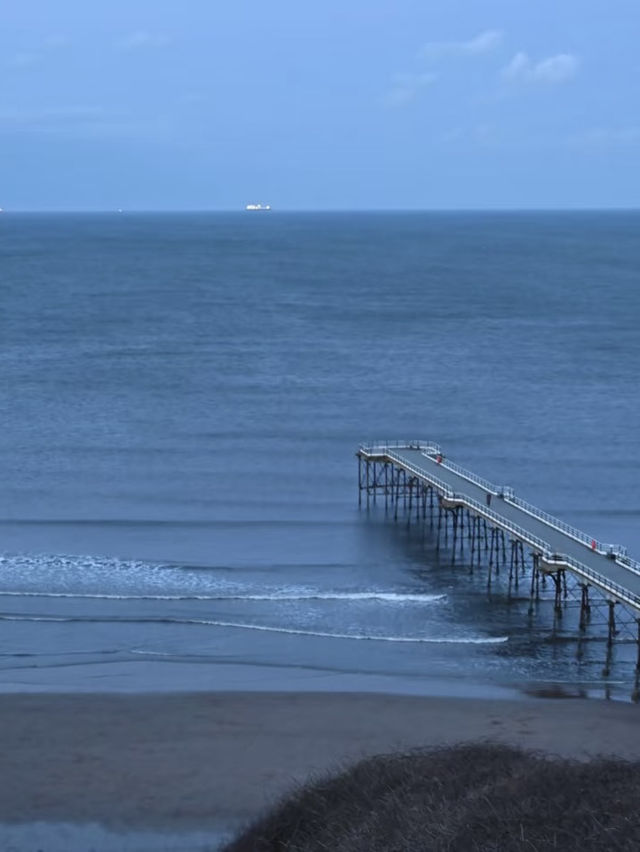 A Classic Seaside Stroll at Saltburn Pier