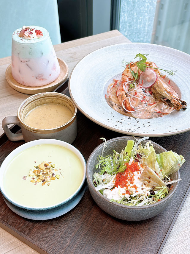 🎏啟德地標雙子匯‼️Fusion餐廳UnMe食物好啱打卡📸
