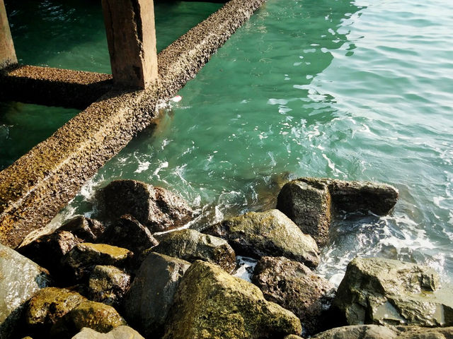 สะพานตัวทีหาดแขวงเภา