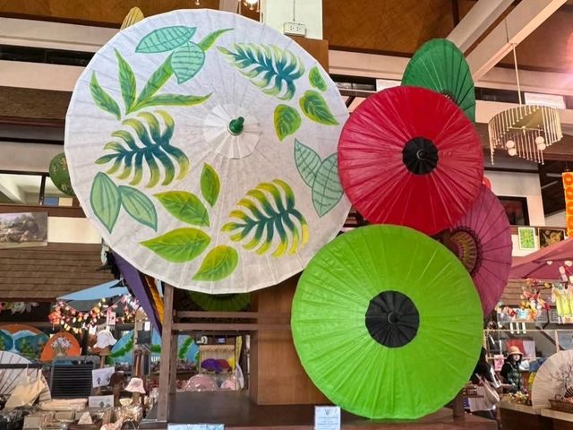 參觀清邁傳統百年手工製傘：博桑傘村 Bo Sang Umbrella Village