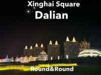 🌆 ดูไฟ ดูสะพานข้ามทะเล Xinghai Square Dalian 🇨🇳