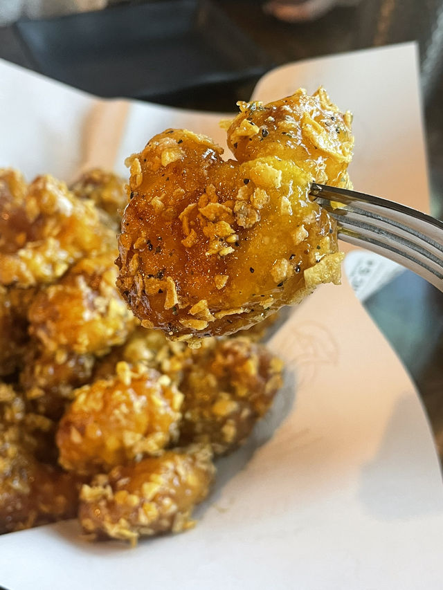 韓国🇰🇷キョチョンチキン🌽トウモロコシ味🍗💛東大門店