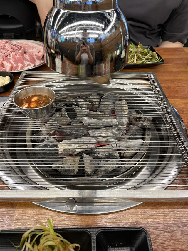김천애서 만난 맛있는 돼지고기, 이백정참숯구이