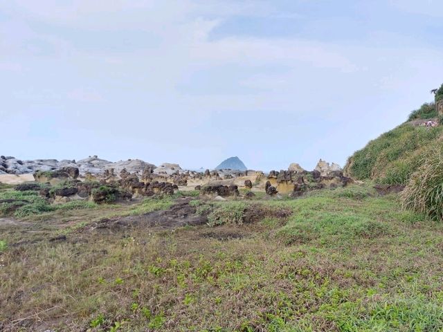 Beautiful view at Heping Island Geopark, Keelung, Taiwan