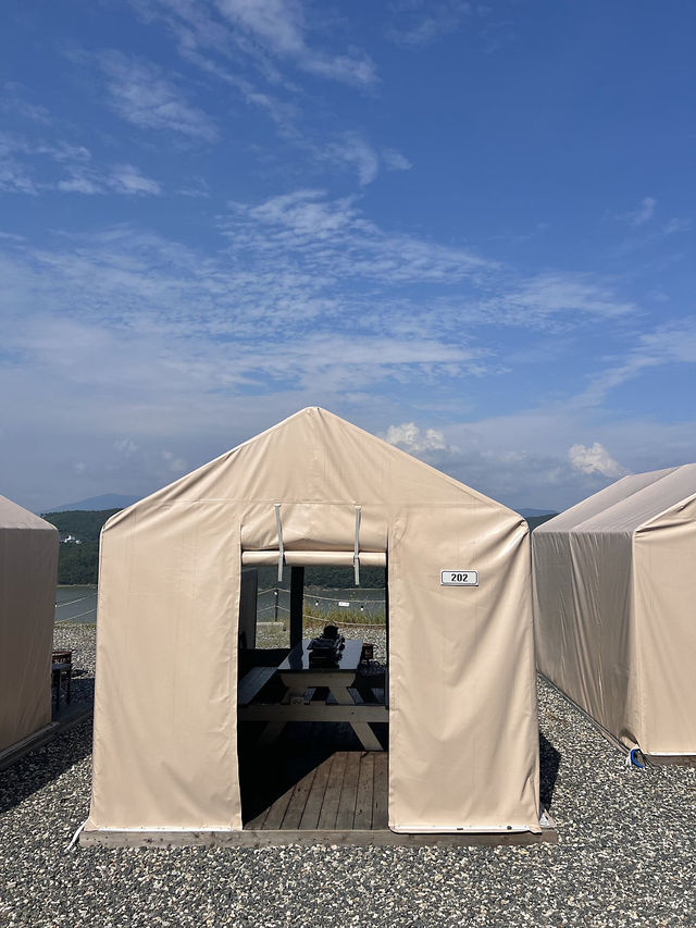 감성 캠핑과 럭셔리 리조트를 한곳에서?! ⛺️🏖️