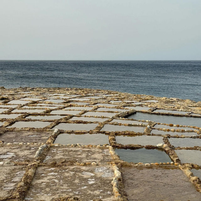 Żebbuġ Salt Pans Escape: Malta's Timeless Saline Landscapes⚪🌊  