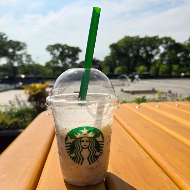 皇居のスタバ☕😌✨