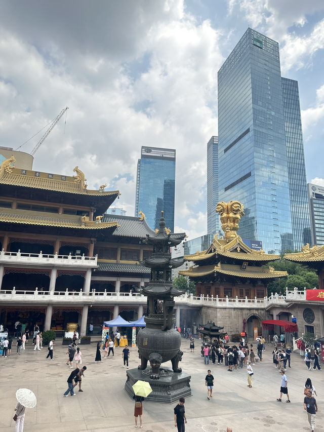 Jingan temple shanghai 🇨🇳