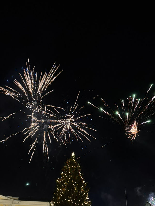 【フィンランド🇫🇮】年越し！ヘルシンキ！花火🎆