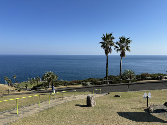 🗿 Moai Statues by the Sea – Our Fun Day at Sun Messe Nichinan