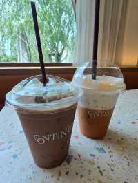 Continue Cafe กาแฟ อาหาร ถ่ายรูปสวย 