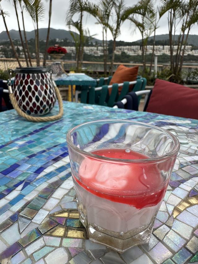 愉景灣海景雅座🏖️嘆中東特色美食咖啡☕️