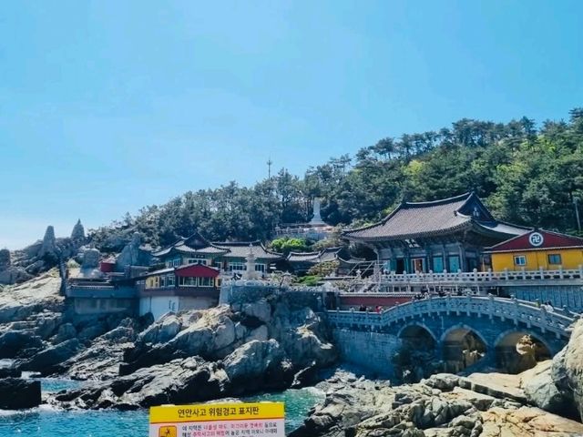 海と共鳴する神聖な空間、海東龍宮寺