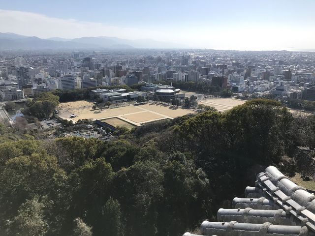 日本現存12天守-松山城