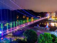小赤壁輕旅行：碧潭吊橋、划船與光雕水舞秀