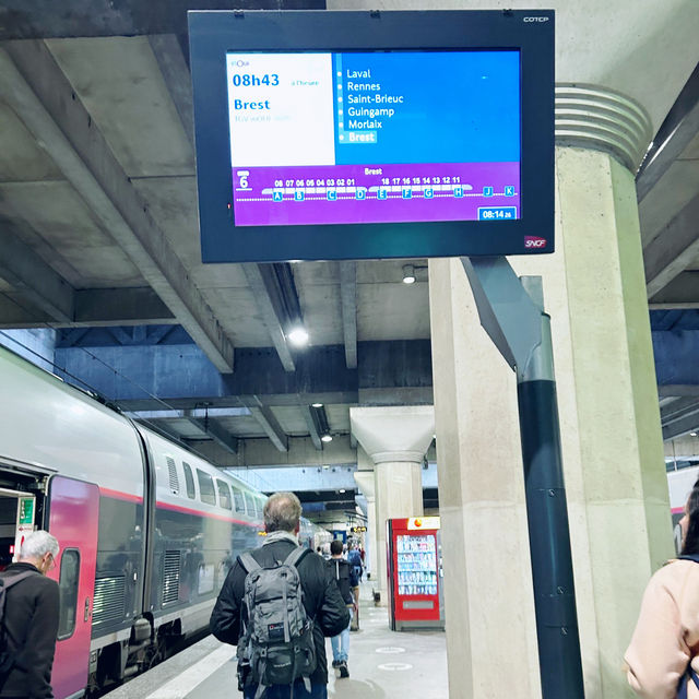 【フランス】 パリ市内からモンサンミッシェルまでの行き方