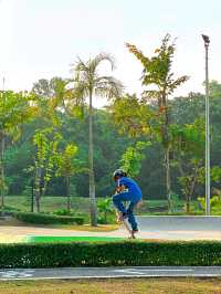 Golden Hour & Glistening Forehead – Briskwalk Diaries at Central Park IOI Putrajaya 