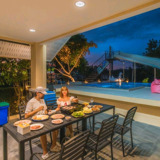 พูลวิลล่าเขาใหญ่สวยบรรยากาศชิล The Time Pool Villa