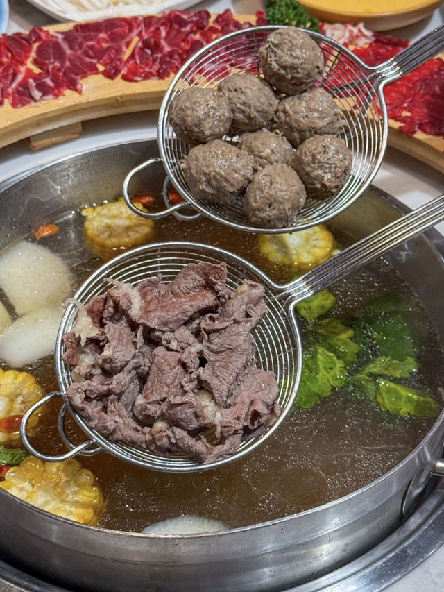 廣州海銀海記潮汕牛肉火鍋