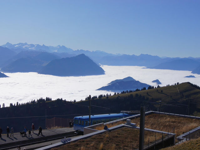 🏞️ Breathtaking Views from the Top of Mount Rigi