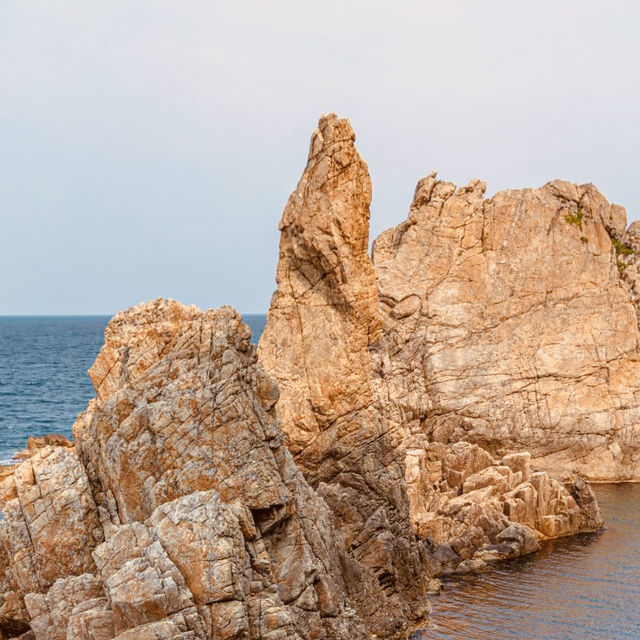 🌊 "Sea Caves & Dragon Legends: Hiking Samcheok’s Chogok Yonggul Coastal Trail