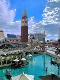 Venetian Outdoor Canal – Sun-Drenched Beauty Under the Vegas Sky ☀️🌊