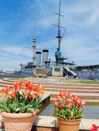 The Mikasa Memorial Warship in Yokosuka