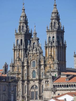 관광 명소: 🇪🇸콤포스텔라 대성당⛪️
