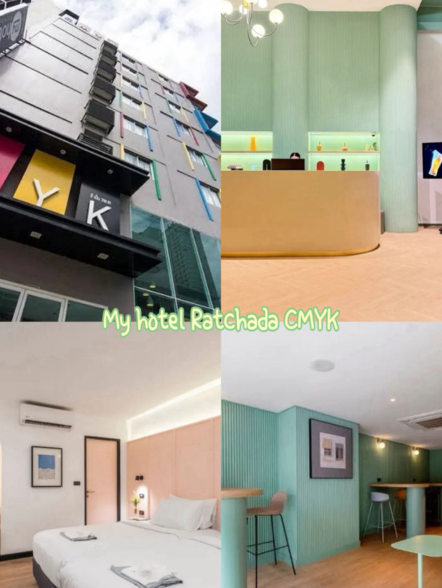 🎨🏨 My Hotel Ratchada CMYK — สดใส ชิค ทำเลดี 📸💖