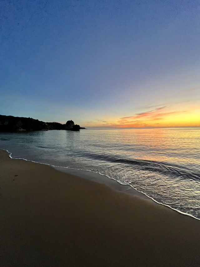 日本の西端で日本一美しい夕陽を