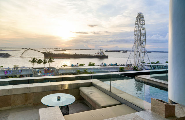 🌅 รีวิว C Lounge @ Conrad Manila 🇵🇭
