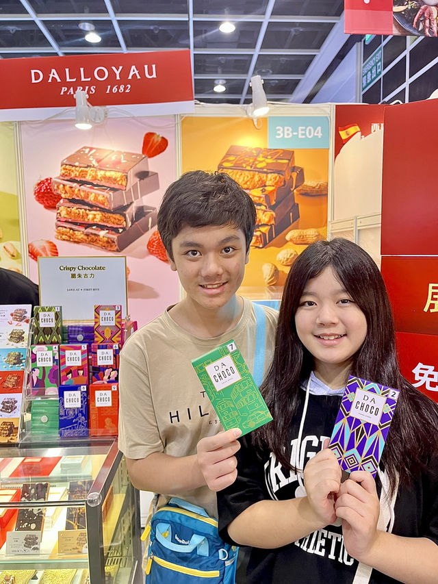 香港美食博覽專貴美食區朱古力
