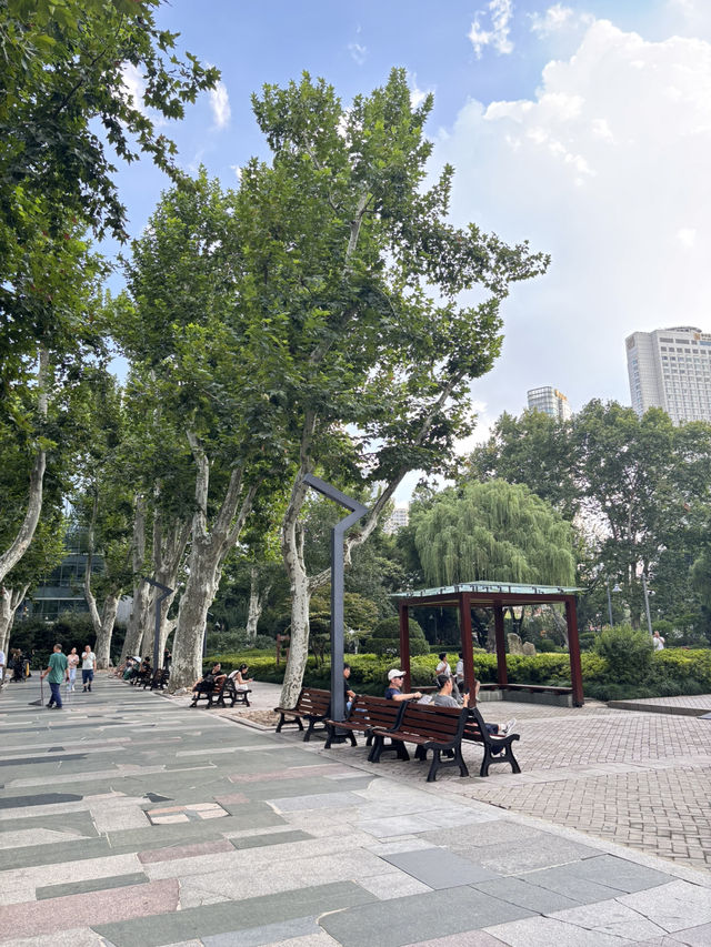 Jing’an Park สวนสาธารณะจิงอัน🌱☘️