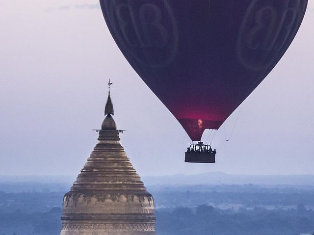 Balloons over Bagan