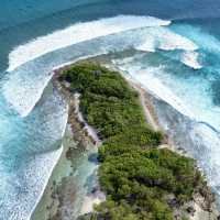 Surfing in Maldives Crystal Clear Water Kaafu Atoll