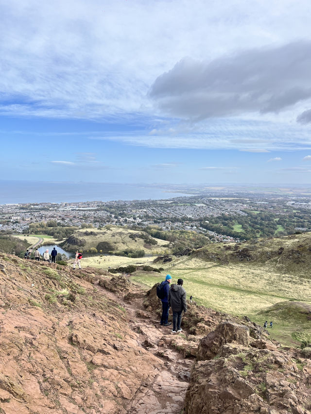A Triumphant Ascent to Arthur’s Seat, Edinburgh A Triumphant Ascent to Arthur’s Seat, Edinburgh