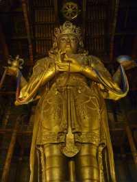 Migjid Janraisig Sum - Big Copper Statue