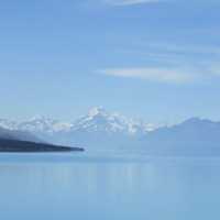 美到我想哭的普卡基湖藍