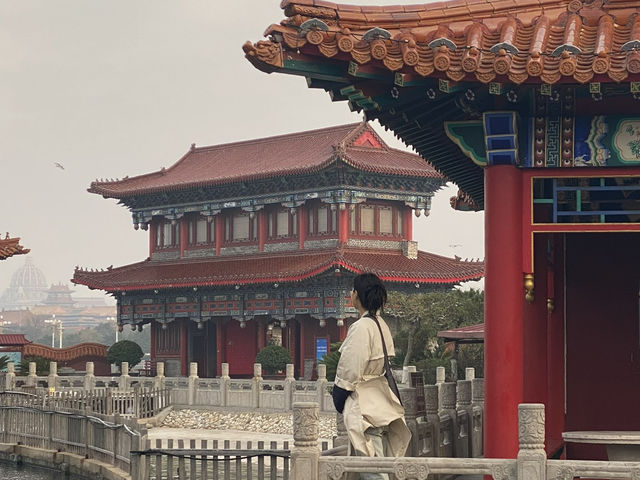  📸 신선처럼 걸어보자! 보조롱박 모양 아치형 통로 인생샷 명당 여행장소 ✨
