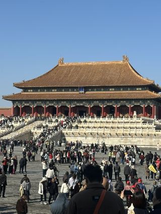 The Beijing Forbidden City Glow🌇
