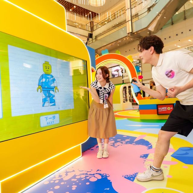 沙田新城市廣場與 LEGO 香港正聯合舉辦暑期大型主題企劃 「開啟玩樂模式」(Turn Play Mode On)。