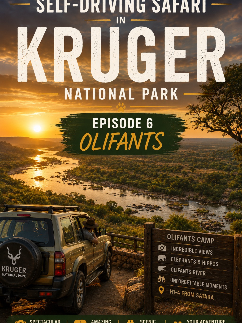 🐘 SELF-DRIVING SAFARI IN KRUGER — EPISODE 6: OLIFANTS 🚙🇿🇦