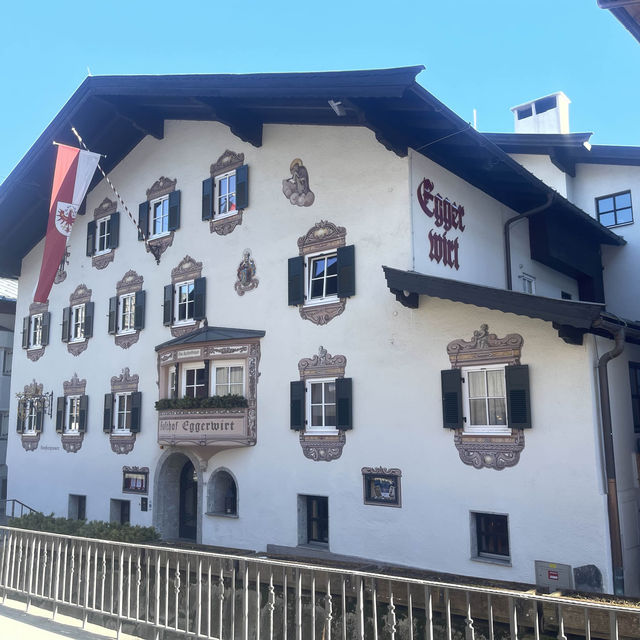 Stroll in Kitzbuhel Austria town area