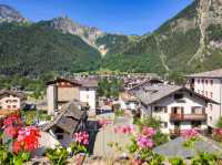 Courmayeur, a village in the heart of the Alps