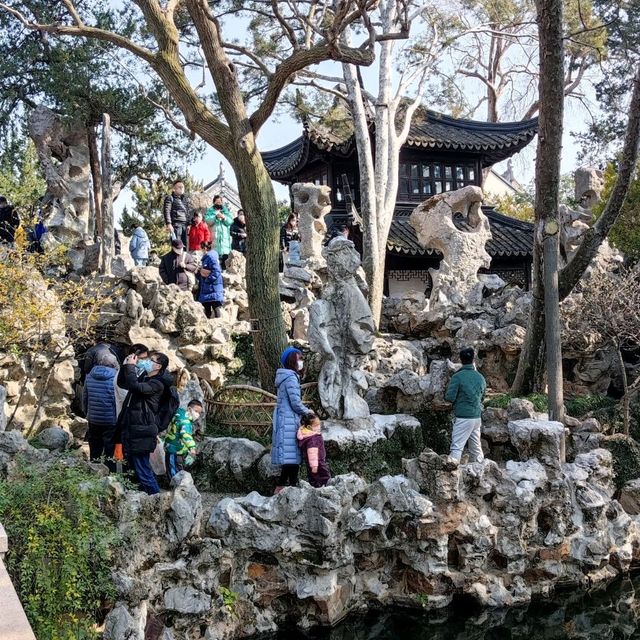 The Lion Forest Garden in Suzhou 