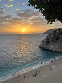 Turkey: Sunset at Kaputas beach