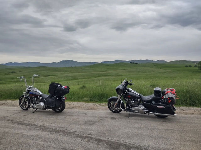 Motorcylce travel through Montana 🛵