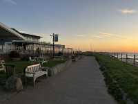 Sunset Dinner at Minnis Bay by the beach 🏖️