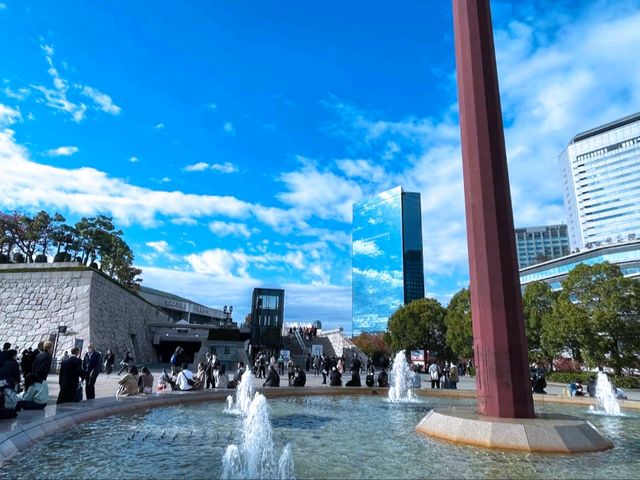 大阪城公園噴泉